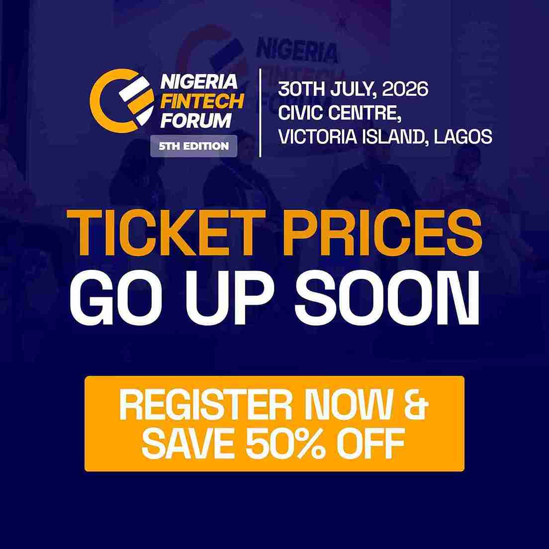 Prices going up soon - Register now and save 50% off