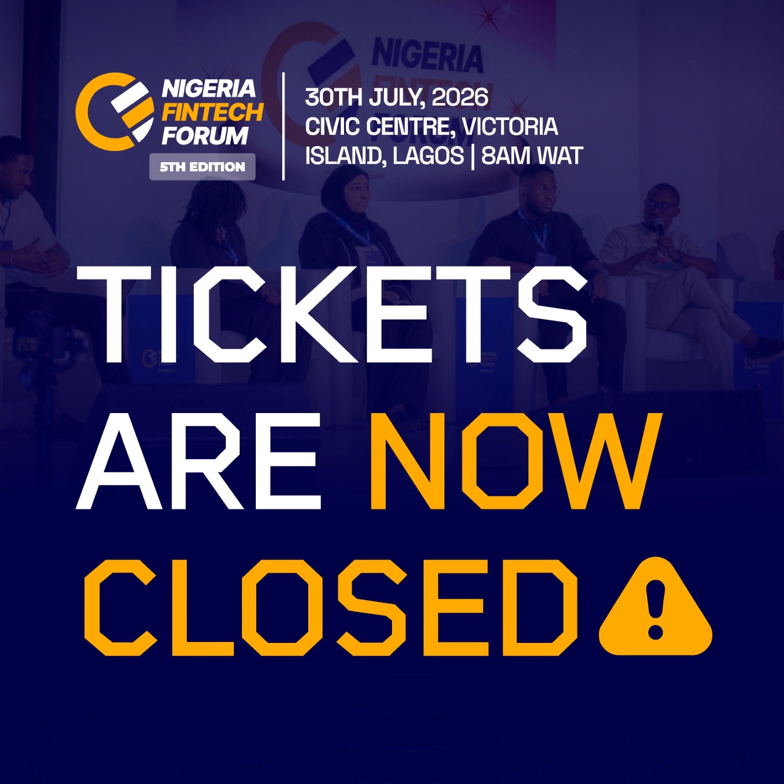Tickets are now closed